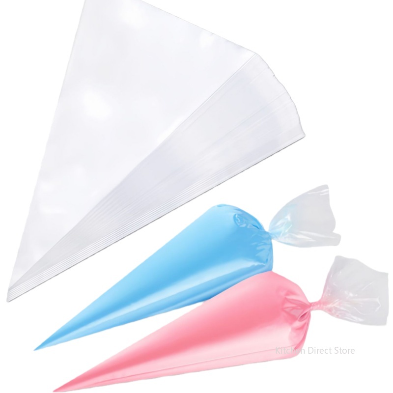 Piping Bag Disposable - 20/50/100 adet tek kullanımlık gıda pasta