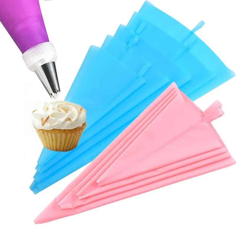 Piping Bag Disposable - Rus Nozulları Şekerleme pasta poşetleri Seti