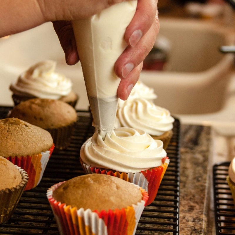 Piping Bag Disposable - 100 Adet - Tek Kullanımlık Krema