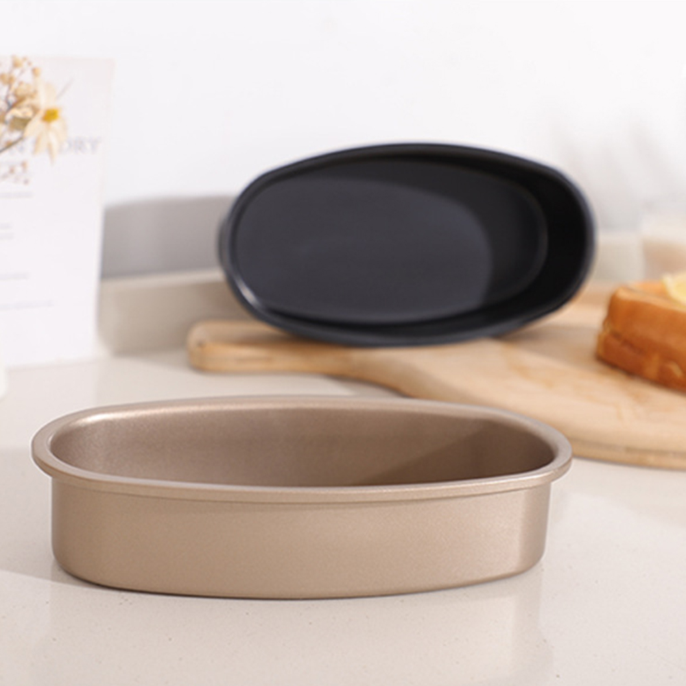 Springform Pan Set - 23 Cm Oval yapışmaz Tavalar Karbon