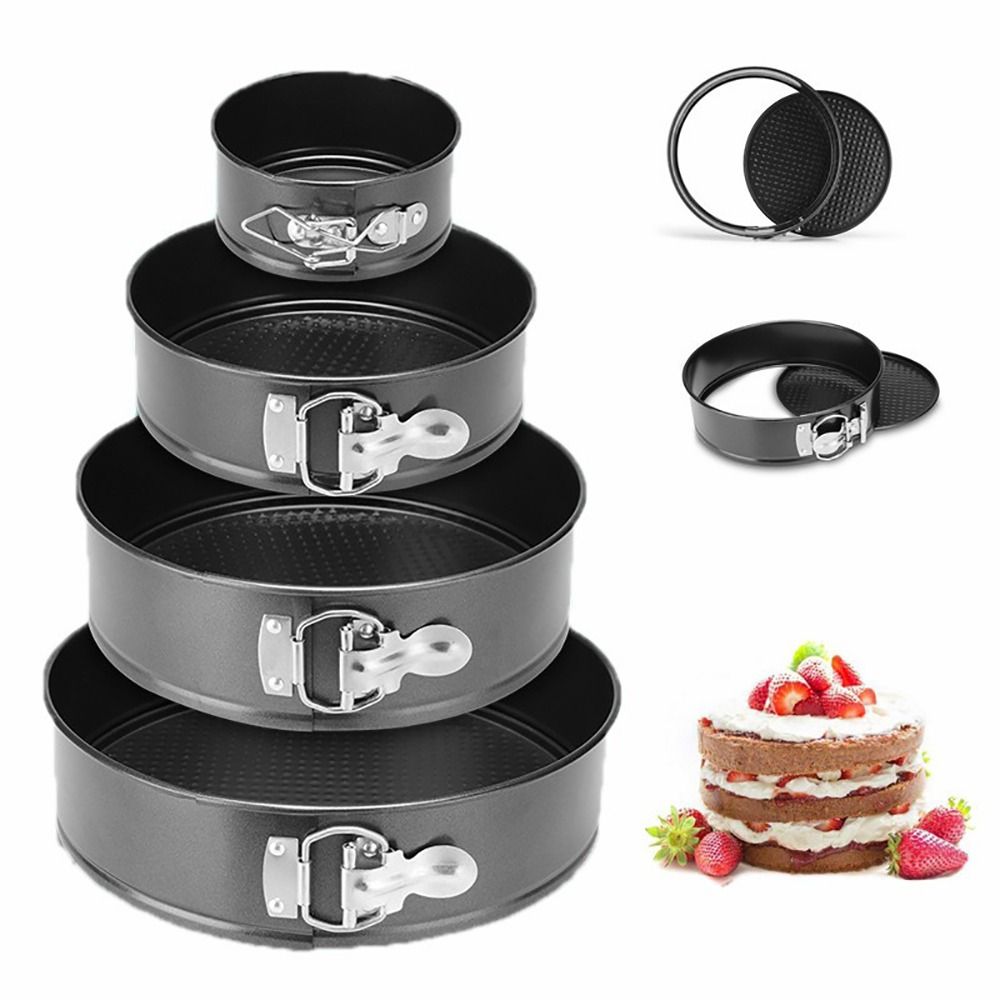 Springform Pan Set - Springform Kek Tavası Karbon Çelik Yapışmaz