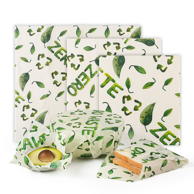 Kitchen Baking Cloth - 3 Adet Balmumu Koruma Bezi, Balmumu