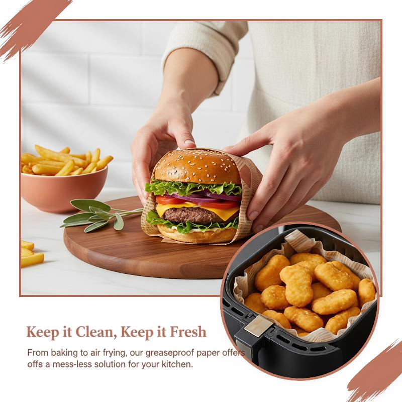 Kitchen Baking Sheets - Gıda Sınıfı Pişirme Kağıdı 50 Yaprak