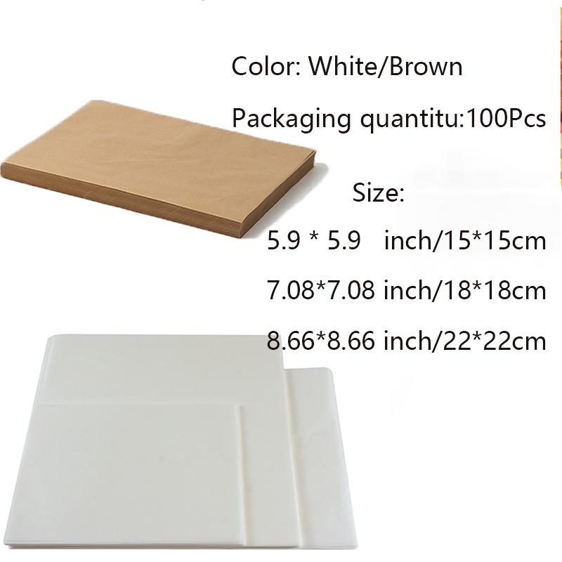 100 Adet Pişirme Araçları Parş - Kitchen Baking Sheets incelemesi ve fiyatı