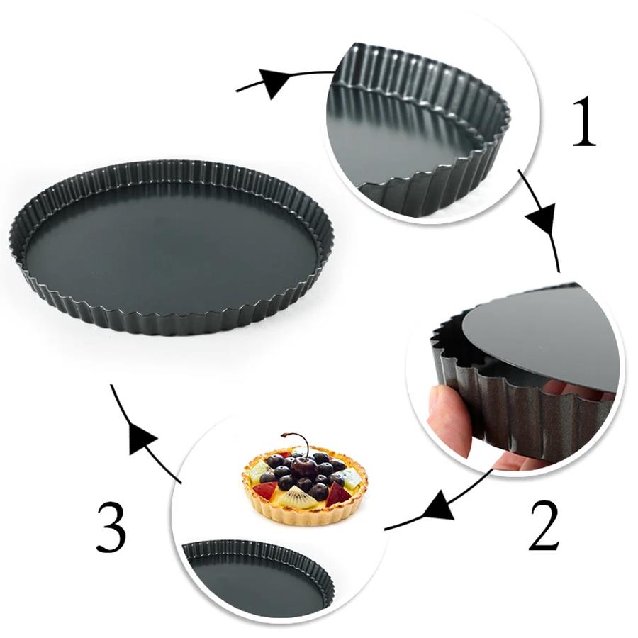 2 adet Oluklu Kenarlı Gevşek T - Tart Pan Loose incelemesi ve fiyatı