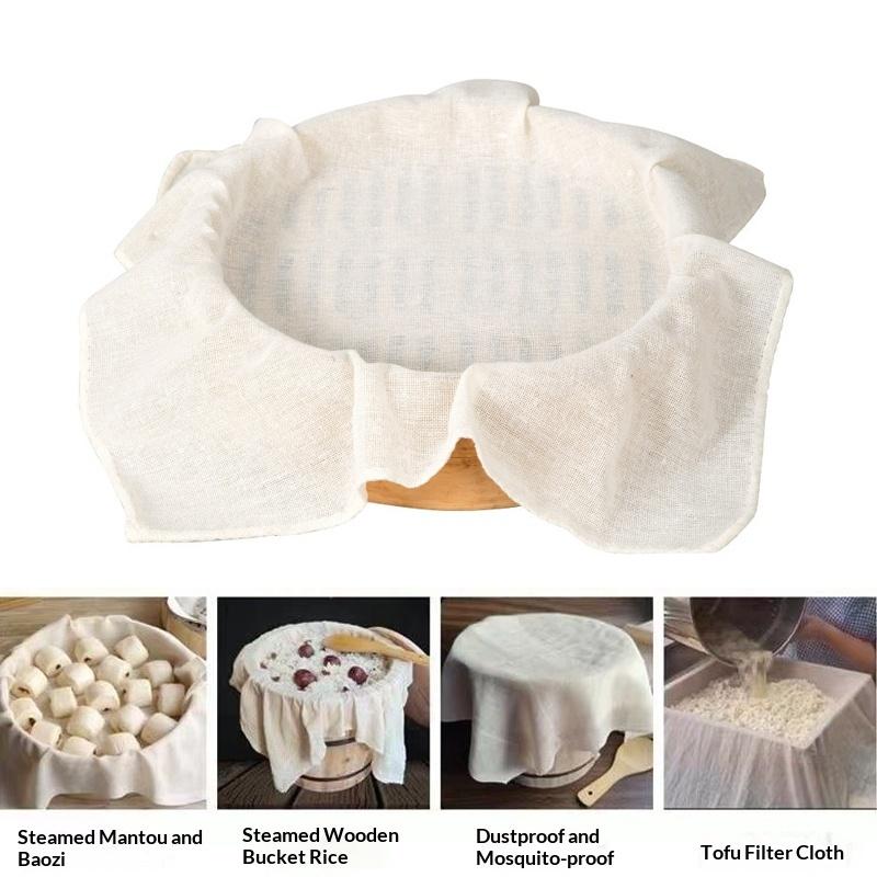 3 adet yuvarlak saf pamuklu bu - Kitchen Baking Cloth incelemesi ve fiyatı
