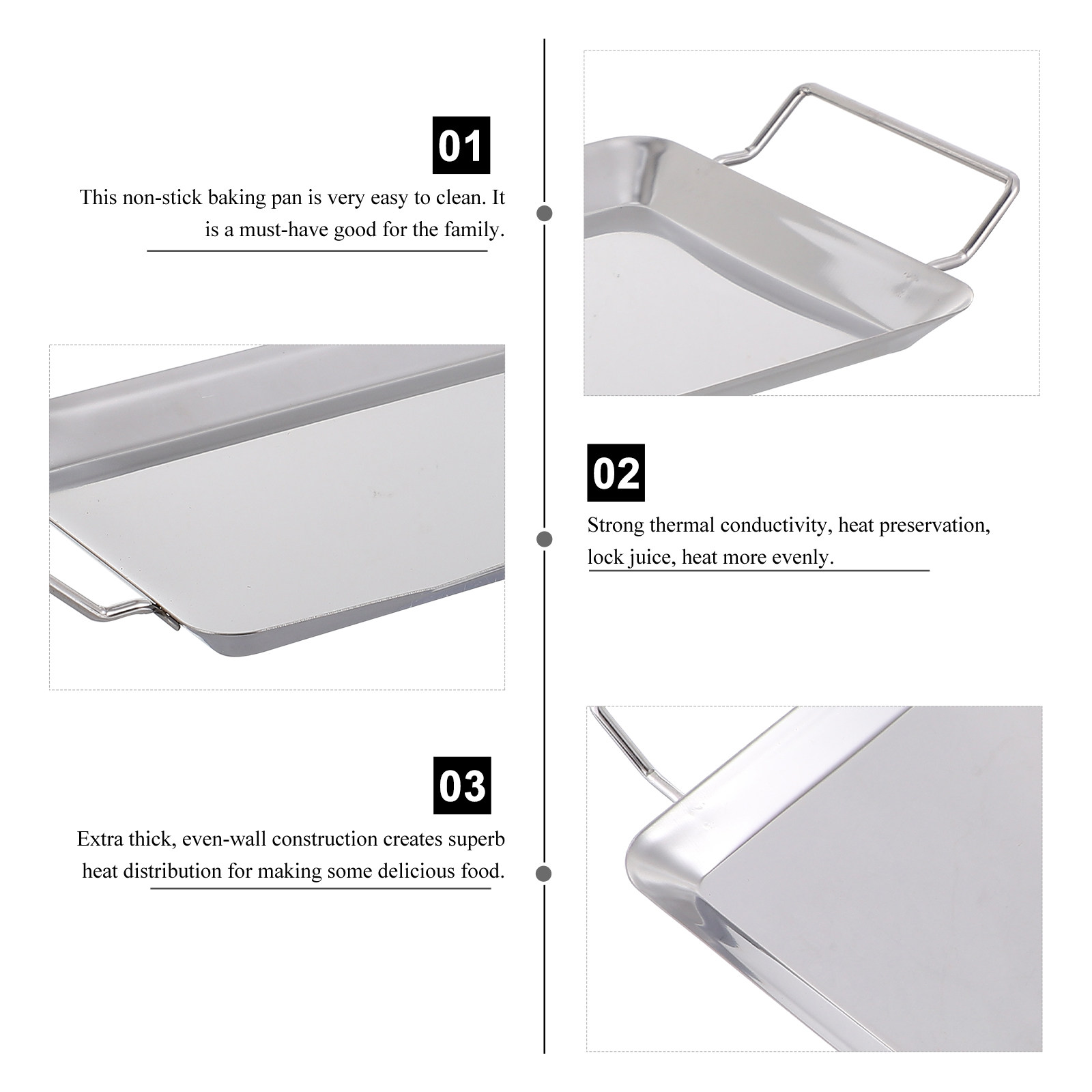 1 adet Premium Paslanmaz Çelik - Kitchen Baking Tray Organiser incelemesi ve fiyatı