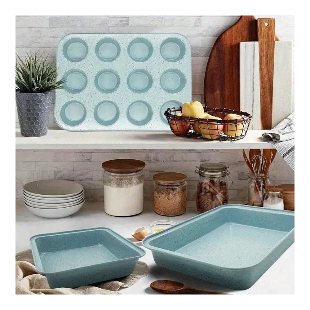 10 Parça Pişirme Seti, Yapışma - Kitchen Baking Sheets incelemesi ve fiyatı
