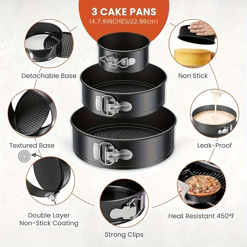 Yaylı Kek Kalıbı, Yapışmaz Sız - Springform Pan Set incelemesi ve fiyatı
